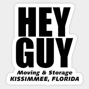 Drew Gooden Merch Hey Guy Moving and Storage Sticker